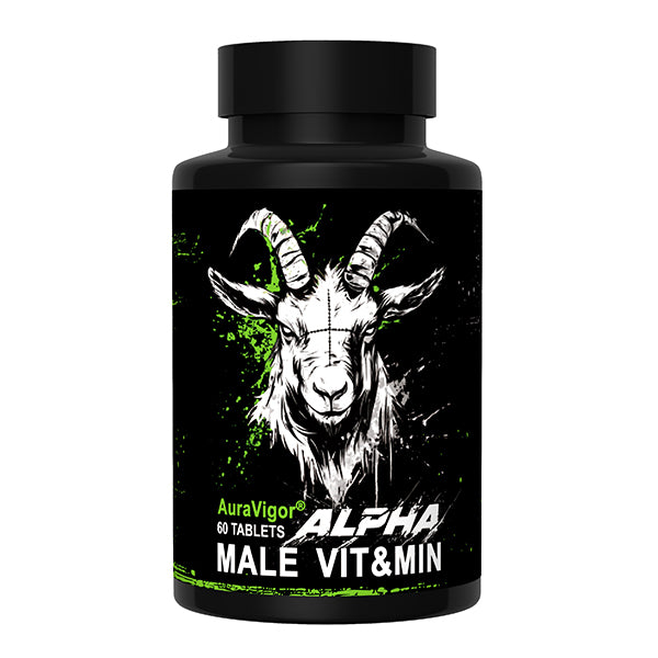 AuraVigor Alpha Male Vit & Min Tablets